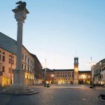 Rovigo – Piazza Vittorio Emanuele di sera