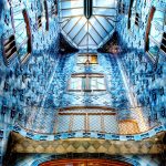 Interior of Casa Batllo barcelona Spain